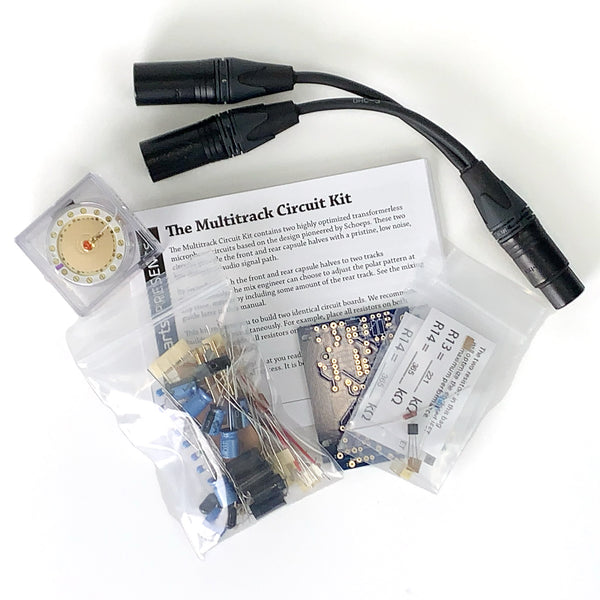 Multitrack Circuit Kit for DIY Microphones – Microphone-Parts.com