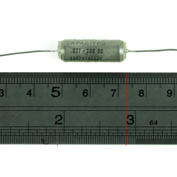 ハオキュー HOW Sprague Vitamin Q PIO Paper in Oil Capacitors NOS