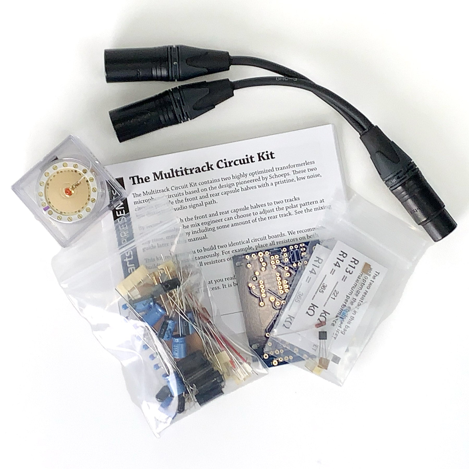 Multitrack Circuit Kit for DIY Microphones – Microphone-Parts.com