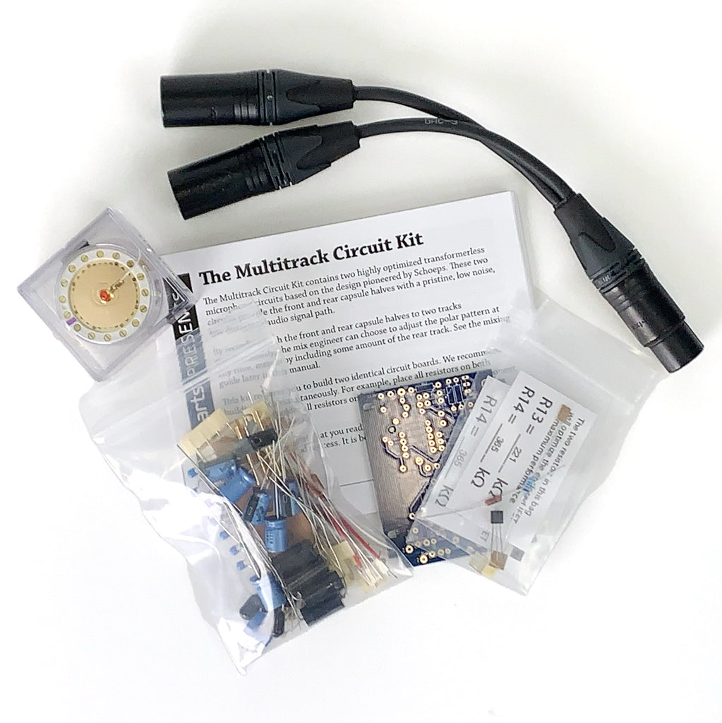 Multitrack Microphone Circuit Kit