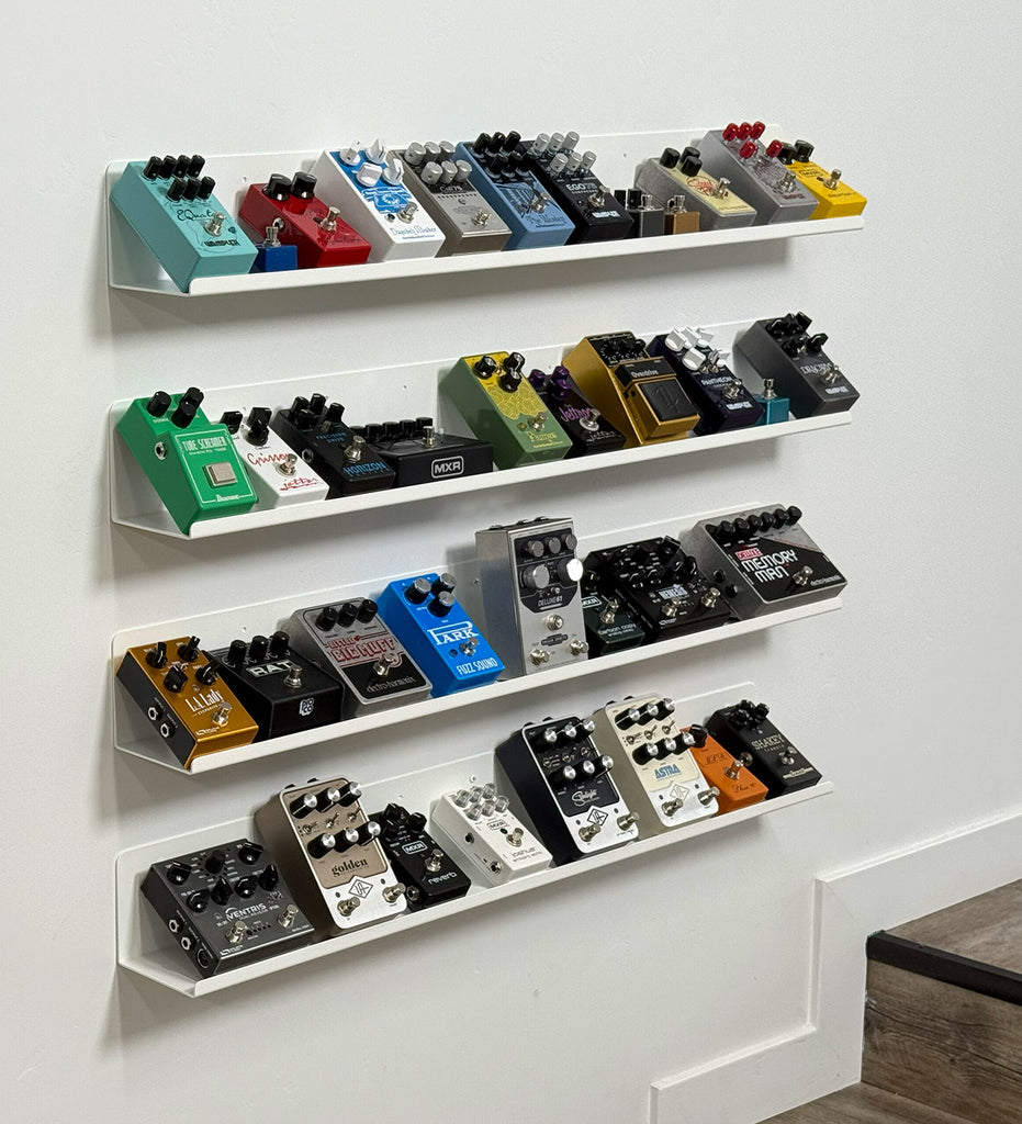 guitar effects pedal parts Effects Pedal Display Shelf