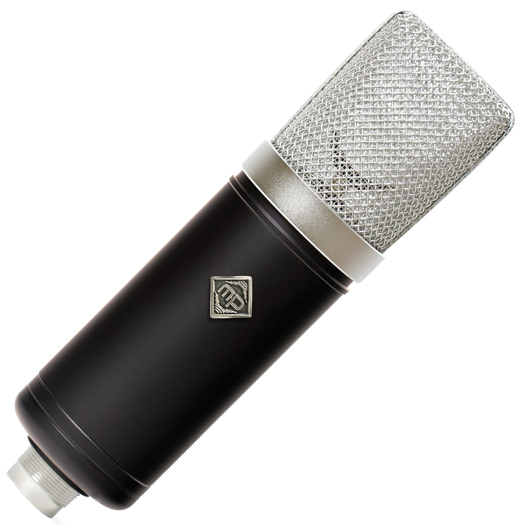 Black Gold Shure SM7B Microphone Skin